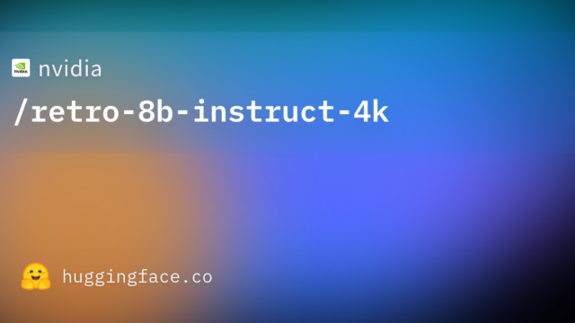 nvidia/retro-8b-instruct-4k
