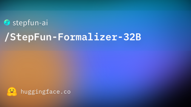stepfun-ai/StepFun-Formalizer-32B