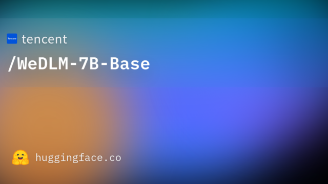 tencent/WeDLM-7B-Base