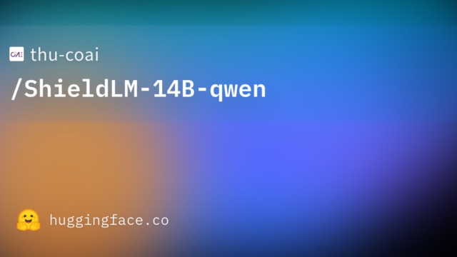 thu-coai/ShieldLM-14B-qwen