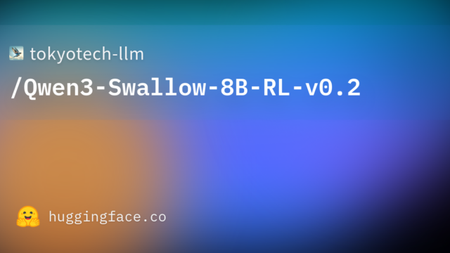 tokyotech-llm/Qwen3-Swallow-8B-RL-v0.2