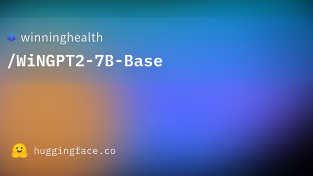 winninghealth/WiNGPT2-7B-Base