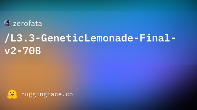 zerofata/L3.3-GeneticLemonade-Final-v2-70B