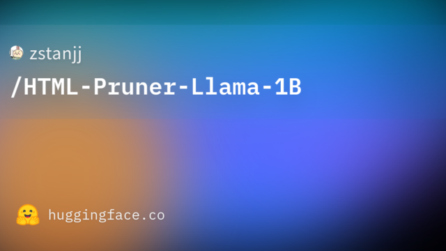 zstanjj/HTML-Pruner-Llama-1B
