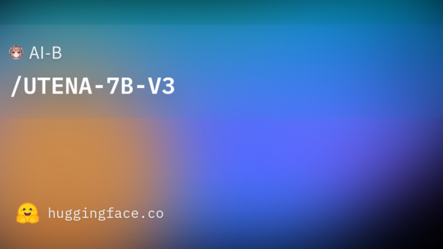 AI-B/UTENA-7B-V3