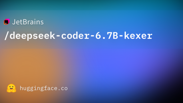JetBrains/deepseek-coder-6.7B-kexer