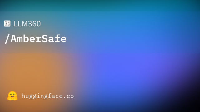 LLM360/AmberSafe