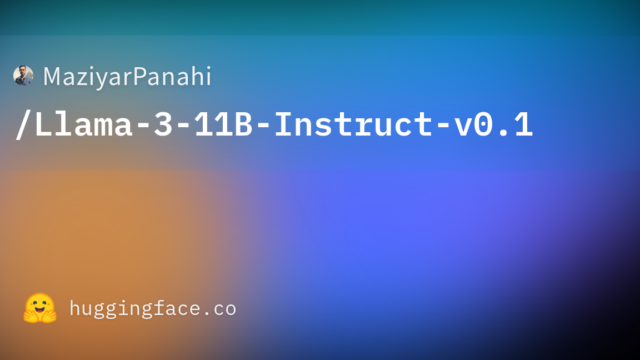 MaziyarPanahi/Llama-3-11B-Instruct-v0.1