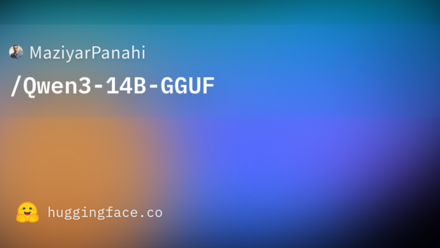 MaziyarPanahi/Qwen3-14B-GGUF