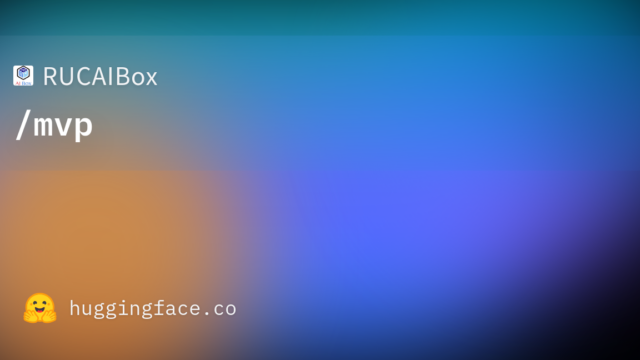 RUCAIBox/mvp