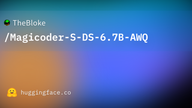 TheBloke/Magicoder-S-DS-6.7B-AWQ
