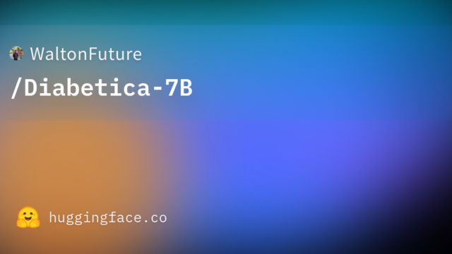 WaltonFuture/Diabetica-7B