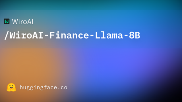 WiroAI/WiroAI-Finance-Llama-8B