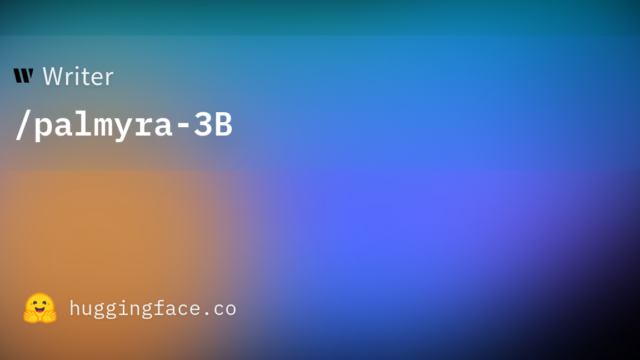 Writer/palmyra-3B