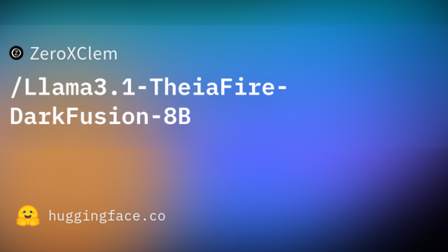 ZeroXClem/Llama3.1-TheiaFire-DarkFusion-8B