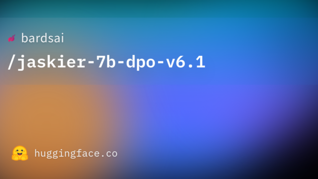 bardsai/jaskier-7b-dpo-v6.1