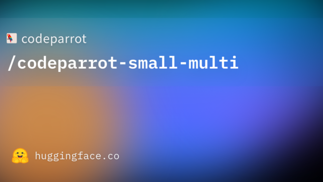 codeparrot/codeparrot-small-multi