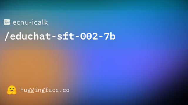 ecnu-icalk/educhat-sft-002-7b
