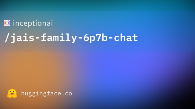 inceptionai/jais-family-6p7b-chat