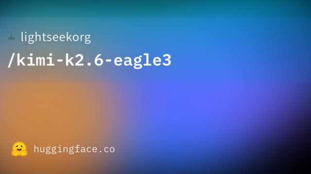 lightseekorg/kimi-k2.6-eagle3