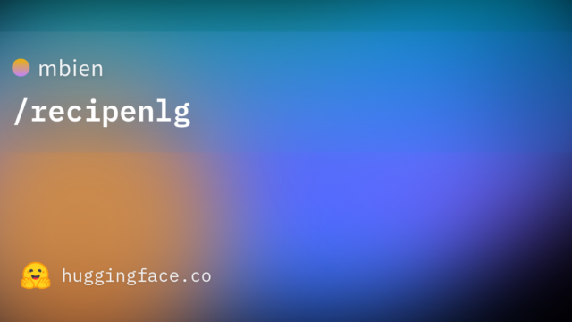 mbien/recipenlg