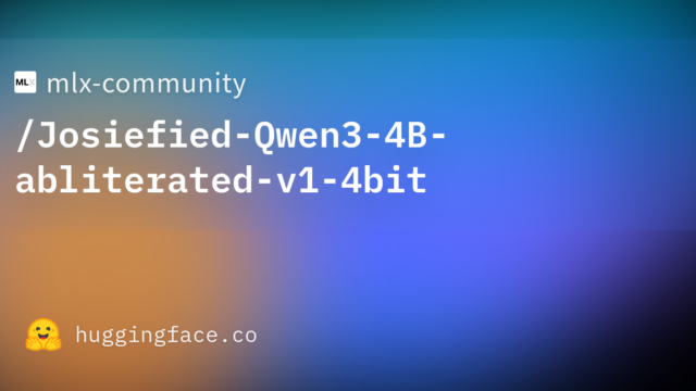 mlx-community/Josiefied-Qwen3-4B-abliterated-v1-4bit