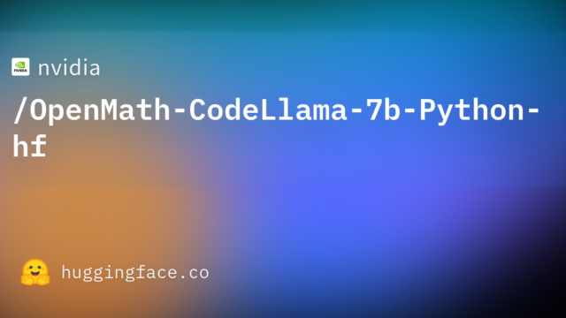 nvidia/OpenMath-CodeLlama-7b-Python-hf