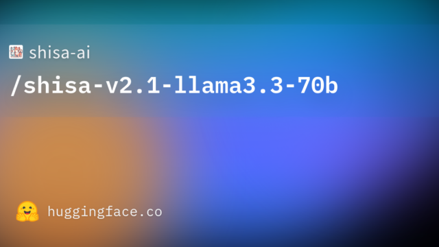 shisa-ai/shisa-v2.1-llama3.3-70b