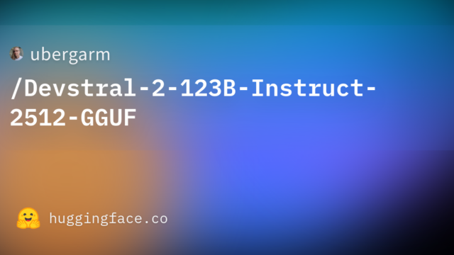 ubergarm/Devstral-2-123B-Instruct-2512-GGUF