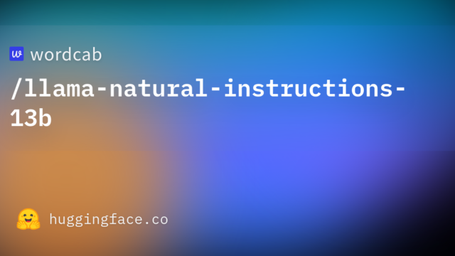 wordcab/llama-natural-instructions-13b