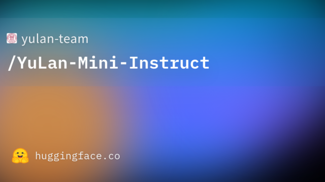 yulan-team/YuLan-Mini-Instruct