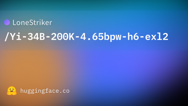 LoneStriker/Yi-34B-200K-4.65bpw-h6-exl2