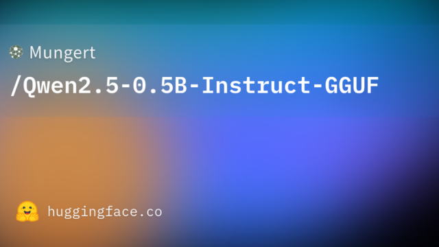 Mungert/Qwen2.5-0.5B-Instruct-GGUF