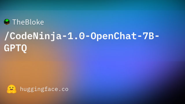 TheBloke/CodeNinja-1.0-OpenChat-7B-GPTQ