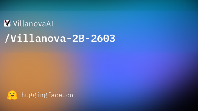 VillanovaAI/Villanova-2B-2603