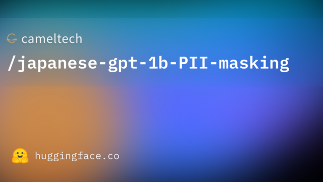 cameltech/japanese-gpt-1b-PII-masking