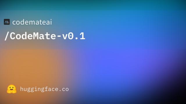codemateai/CodeMate-v0.1