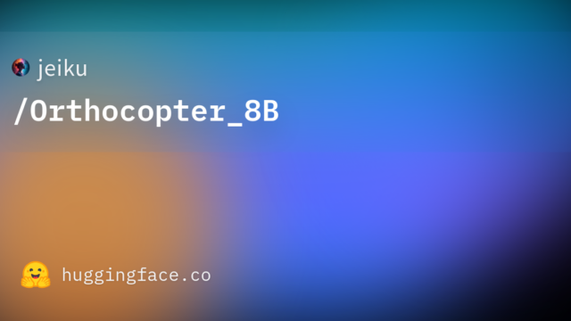 jeiku/Orthocopter_8B