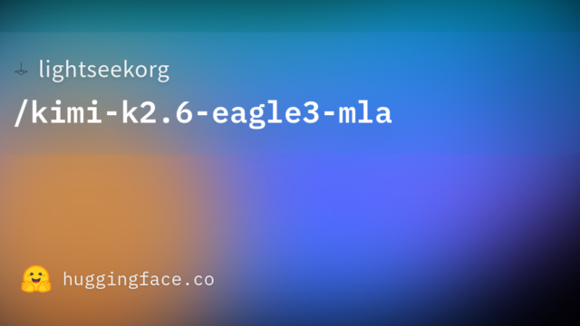 lightseekorg/kimi-k2.6-eagle3-mla