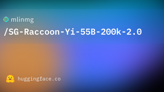 mlinmg/SG-Raccoon-Yi-55B-200k-2.0