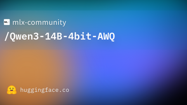 mlx-community/Qwen3-14B-4bit-AWQ