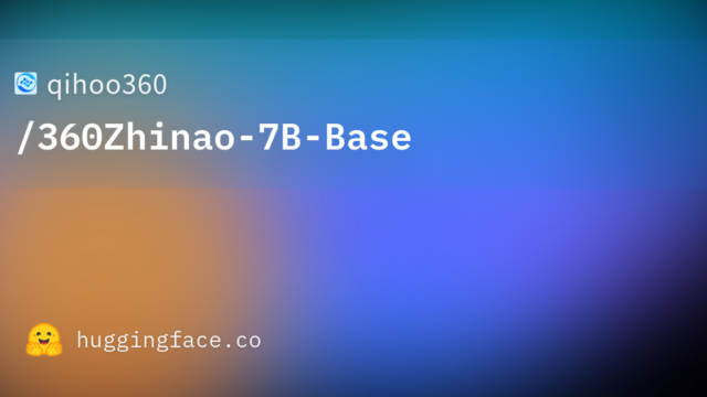 qihoo360/360Zhinao-7B-Base