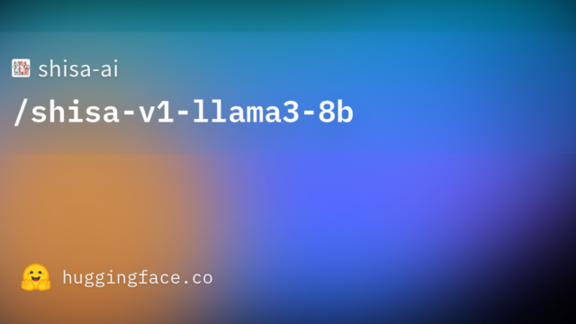 shisa-ai/shisa-v1-llama3-8b