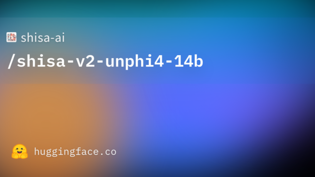 shisa-ai/shisa-v2-unphi4-14b