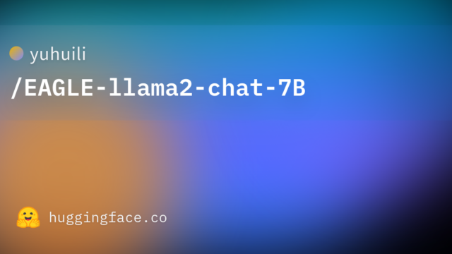 yuhuili/EAGLE-llama2-chat-7B