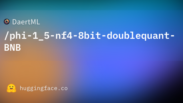 DaertML/phi-1_5-nf4-8bit-doublequant-BNB