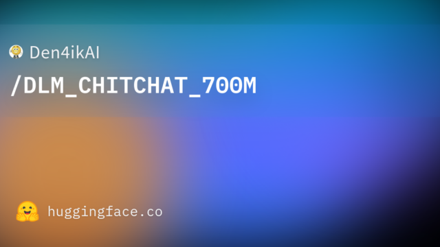 Den4ikAI/DLM_CHITCHAT_700M