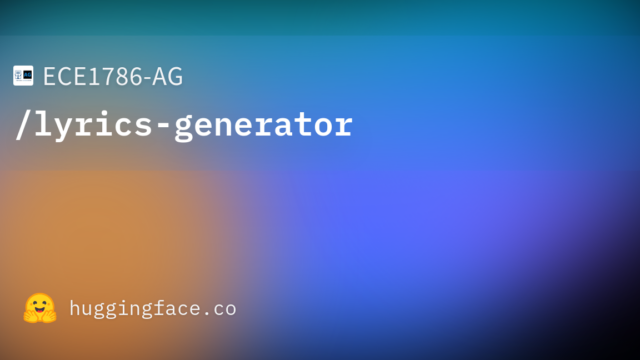 ECE1786-AG/lyrics-generator