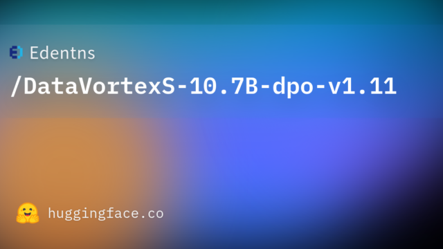 Edentns/DataVortexS-10.7B-dpo-v1.11