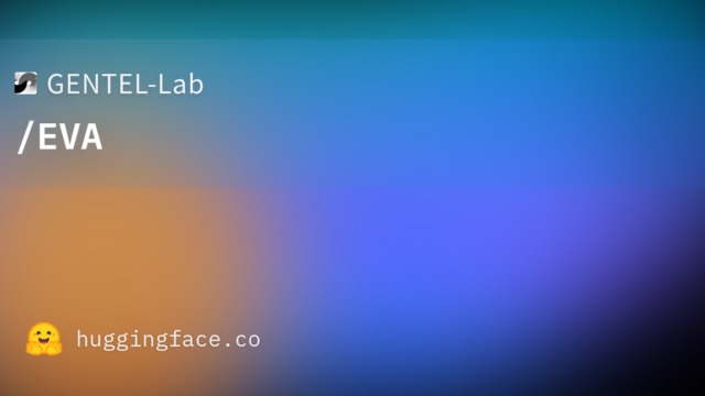 GENTEL-Lab/EVA